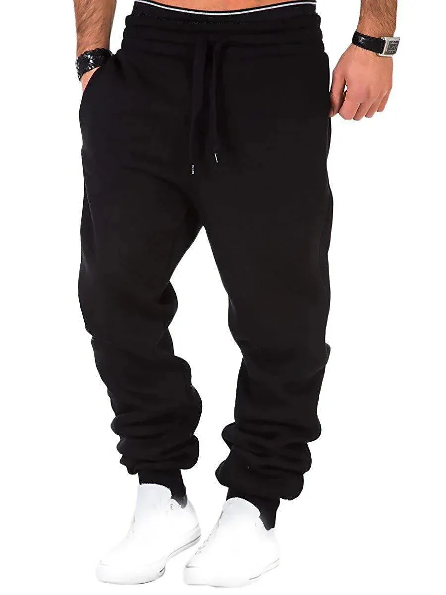 L hommes sport décontracté pantalon confortable Style Streetwear personnalité surdimensionné en plein air survêtement Fitness S5X 240130