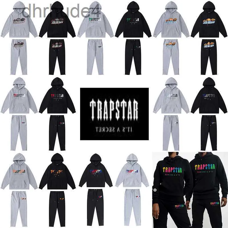 8 stylów Trapstars Bluzy Haft Haftowe męskie bluza Wysokiej jakości projektanci odzieży Europa i amerykański styl bluzy projektant Trapstar Tracksuits PXX0