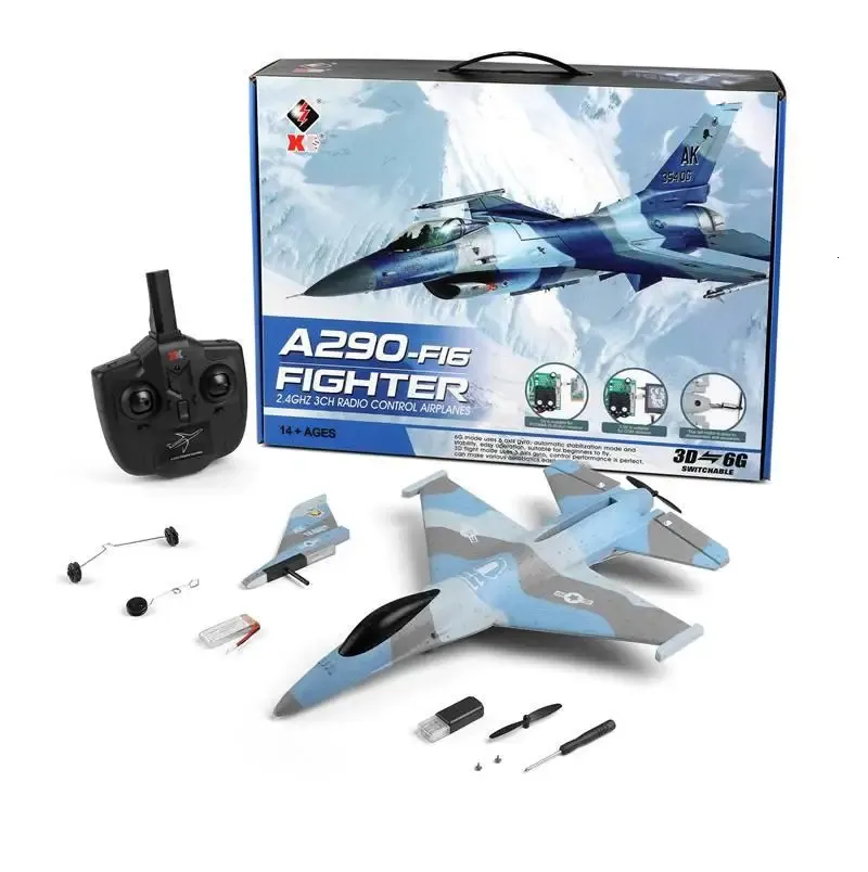 WLTOYS XK A290 RC Airplane Remote Radio Control Model Model Aircraft 3CH 452MM 3D/6GシステムプレーンEPPドローン翼様おもちゃ240118