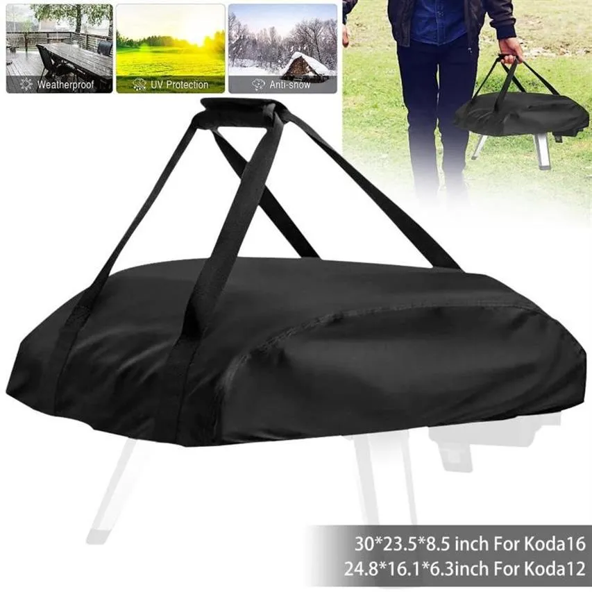 Tools Pizza Oven Cover Compatible With Ooni Koda 12 16 Portable 420D Oxford Fabric Waterproof Heavy224p