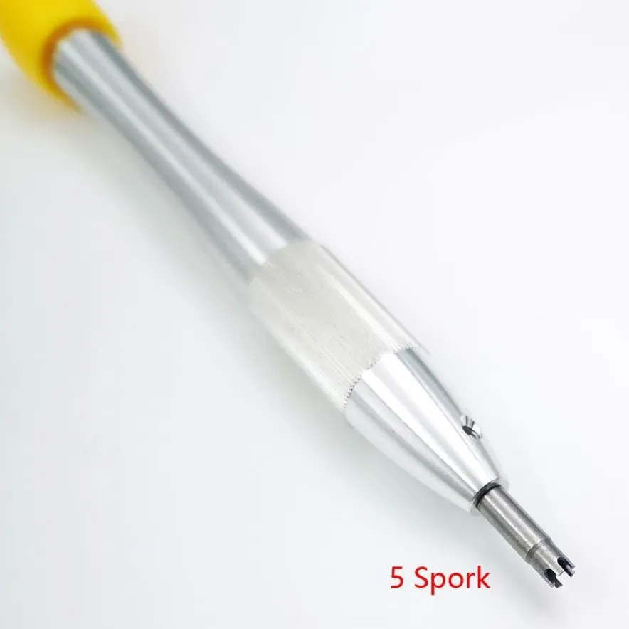 5 Spokes Star Silver Screwdriver Tool For R M Watch Band Watch Case272t