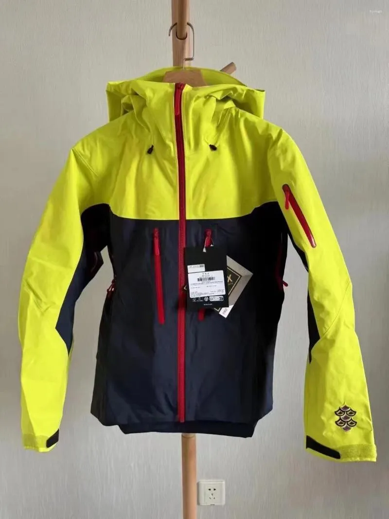 Jaquetas masculinas 2024 ARC Triple-Tier Outdoor Waterproof Jacket Feminino Casual Leve Caminhada Outerwear Esporte