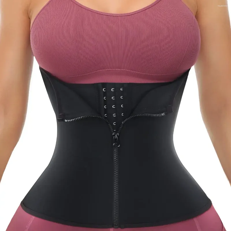 Regulowany szczupły trener talii dla kobiet dla kobiet dolnego brzucha tłuszczowy pot tajnik trening body shaper cincher sport