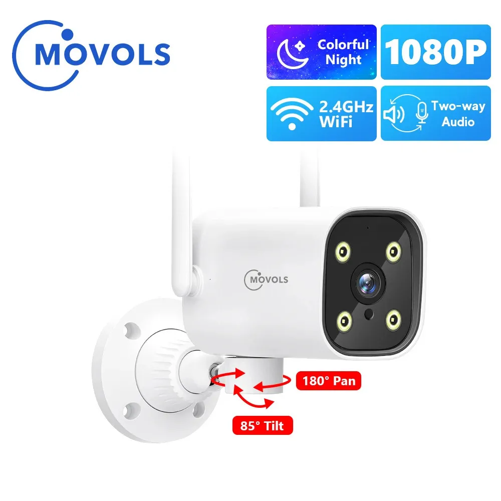 Movols 2MP WIFI PTZ Bullet Kamera 1080P Auto Human Tracking IP Video Überwachung Kamera Im Freien Wasserdichte Farbe Nachtsicht 240126