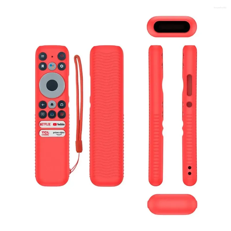 Remote Controlers TV Control Silicone Cover For TCL RC902N FMR1 Anti-fall Dust Protective Case Sleeve Controller