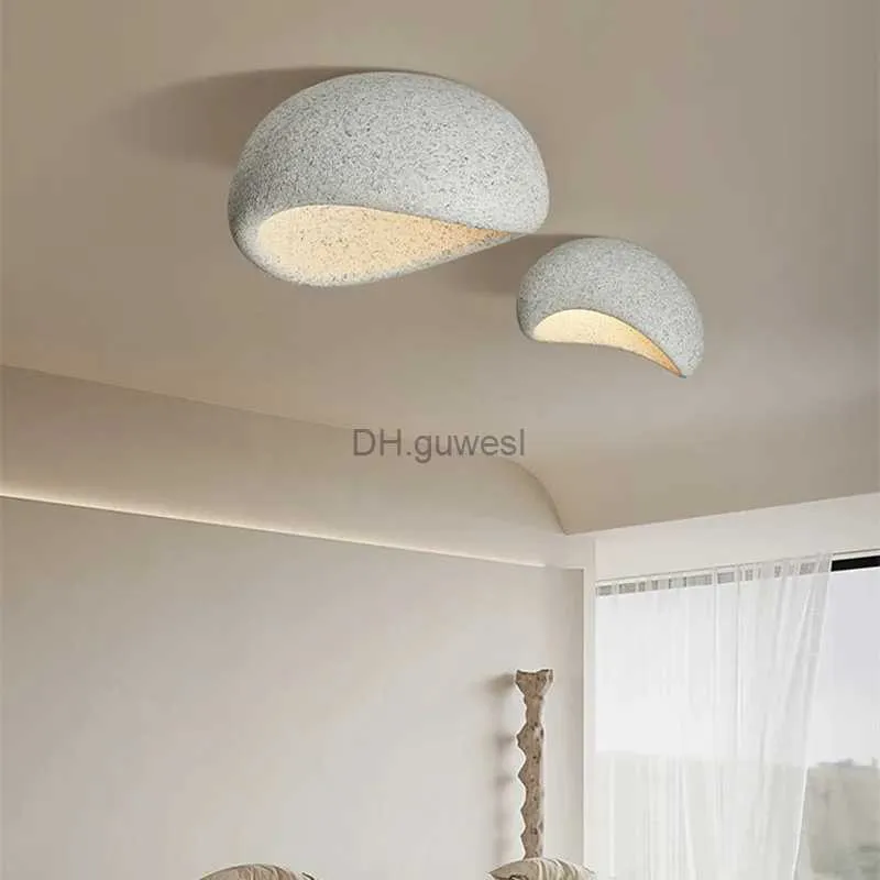 Lâmpadas pendentes pós-moderna luz de teto minimalista lâmpada dinamarquesa designer wabi sabi lâmpada sala de estar casa quarto sala de jantar decoração luz YQ240201