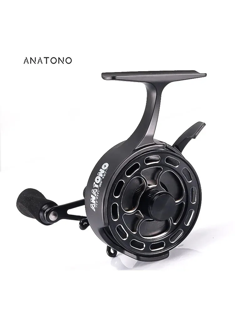 ANATONO Ice Fishing Reel Inline Magnetic Drop System: Twist Able