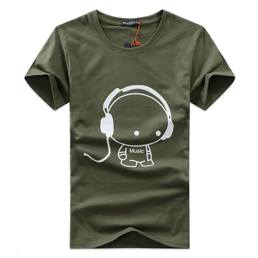 2023 Summer Designer T-shirt à manches courtes Hommes T-shirt Summer Youth Shirt Demi-manches Vêtements Hommes Slim Col rond Femmes T-shirt Casque HN5P