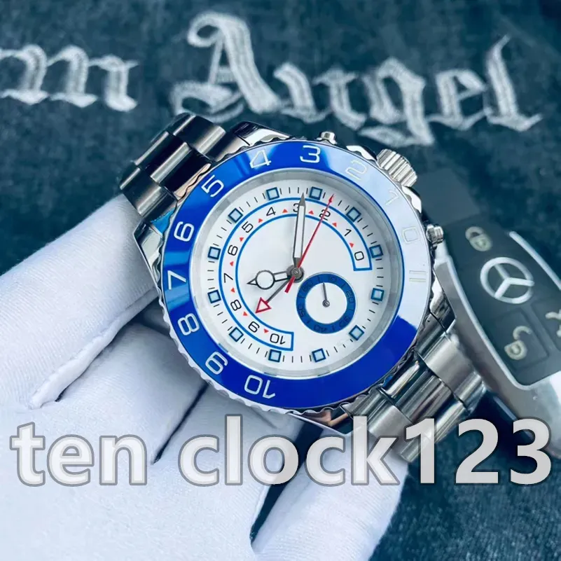 Titta på Designer Watches Men's New Luxury 904 Rostfritt stål Mekanisk vattentät safir 41mm herrklocka