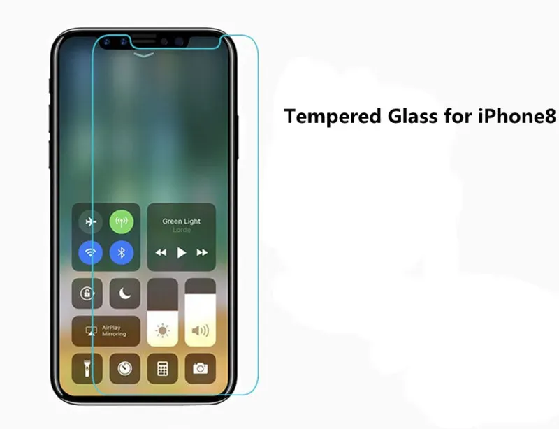 For iPhone 8 Tempered Glass Screen Protector For Iphone8 Iphone X Edition Film 2.5D 9H Anti-shatter Paper Package