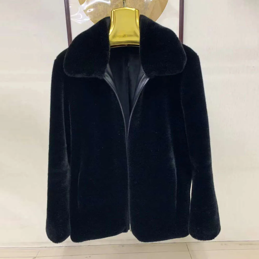 Winter Designer Styl nie wykazuje imitującego naśladowania Furt Wszerz płaszcz Męskie produkty norki 8GGC