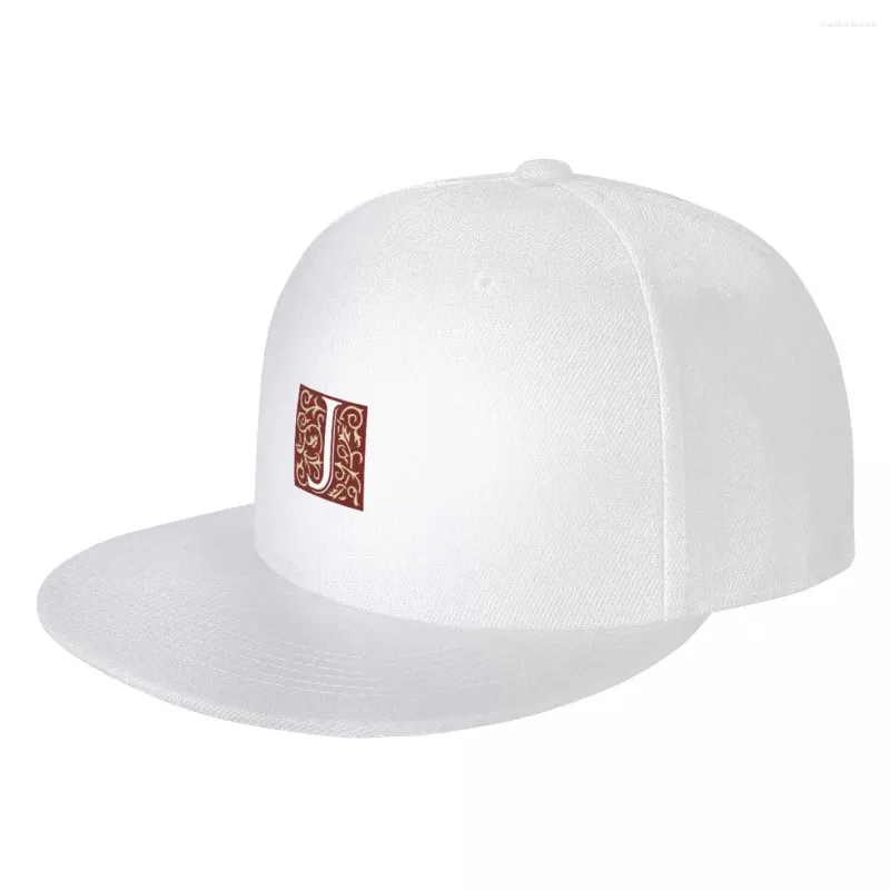 Ball Caps Huruf J Hip Hop Hat Hiver sauvage pour les femmes hommes