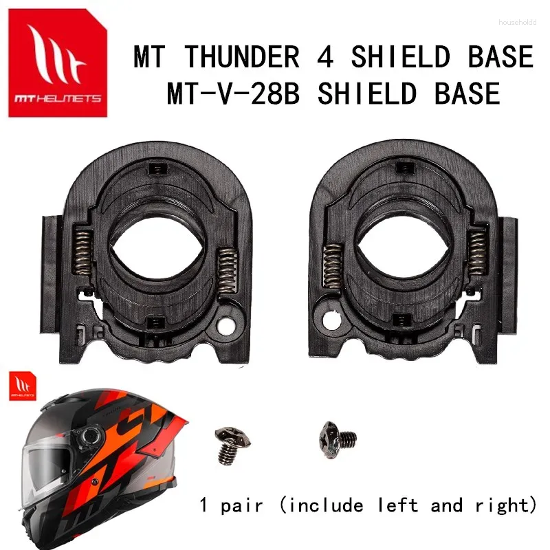 Parti di ricambio in vetro per caschi moto MT THUNDER 4 Shield Base MT-V-28B