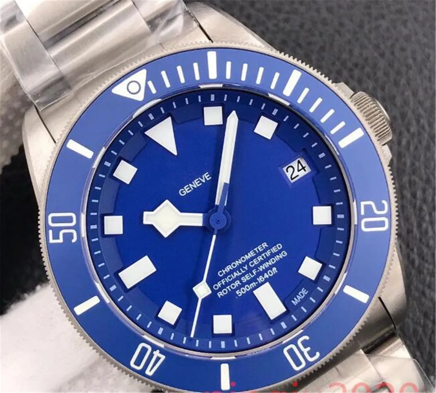 U1 Top-grade AAA Pelagos Watch Ceramic Bezel Swiss Bronze Series Watches Automatic Mechanical Movement Geneve Stainless Steel Strap Montre De Luxe Wristwatches