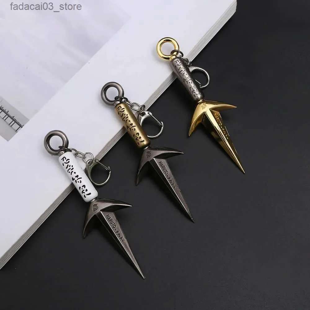 Anime Ninja Keychain Set: Minato Kunai Lanyard, Cool Motorcycle