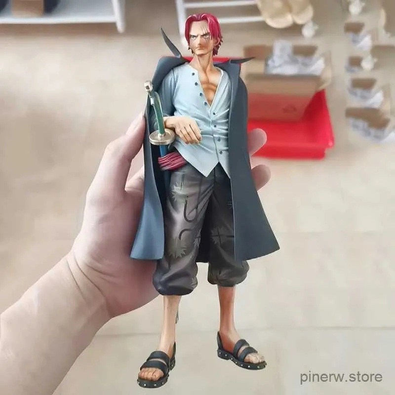 Action Figures Toy Anime One Piece Banpresto Chronicle Master Stars Plece The Shanks Action Figure 26cm PVC Figurine Collection Model Toys Regali