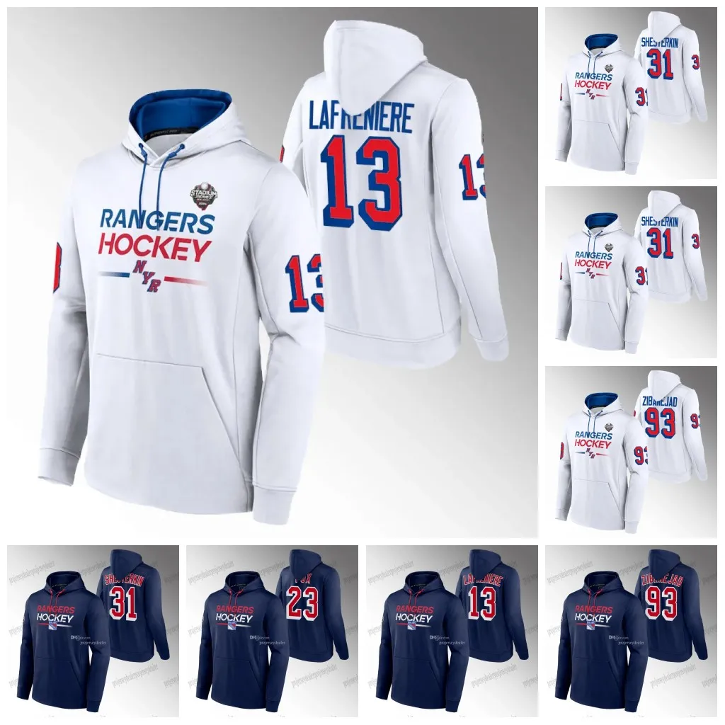 Rangers Chris Kreider 2024 Stadium Series Hoodie Matt Rempe Jacob Trouba Jonathan Quick Vladimir Tarasenko Mika Zibanejad Fox Igor Shesterkin Panarin