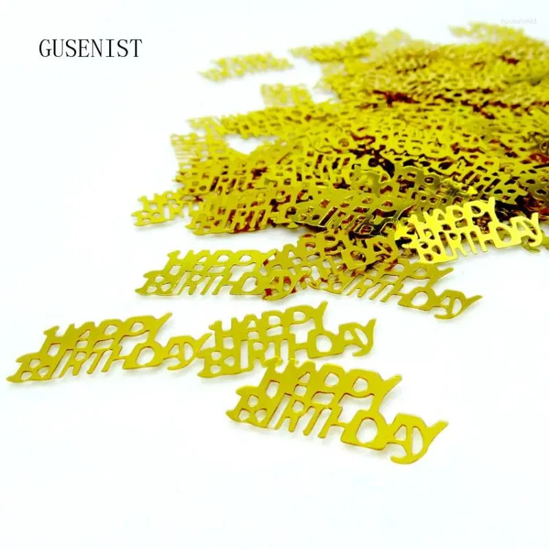 Party Decoration 30 40 50 60 Happy Birthday Confetti Gold Numbers Table Spridning Vuxen Balloons Decor