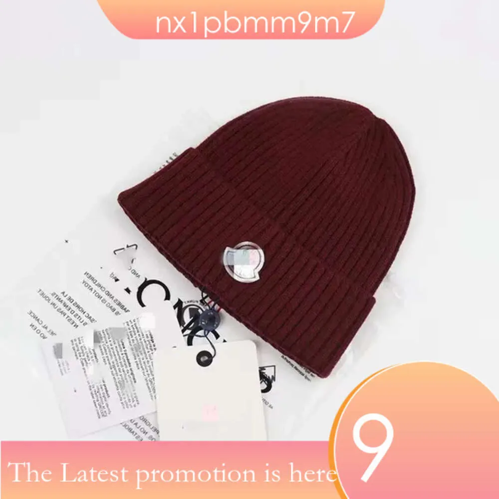 Designer Bonnet Bonnet Bonnet d'hiver tricoté en laine femmes hommes gros tricot épais chaud fausse fourrure Pom bonnets chapeaux femme Bonnet Caps 633