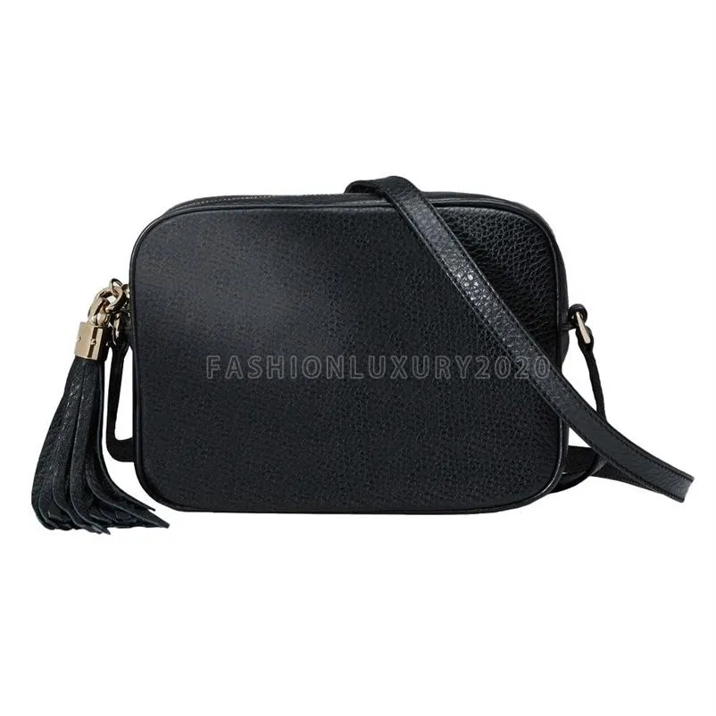 Haute Qualité Femmes Sac À Bandoulière En Cuir De Mode Gland Soho Sac Disco Cross Body Messenger Sac À Main Dame Sacs À Main Fourre-tout 6 Couleurs 257p