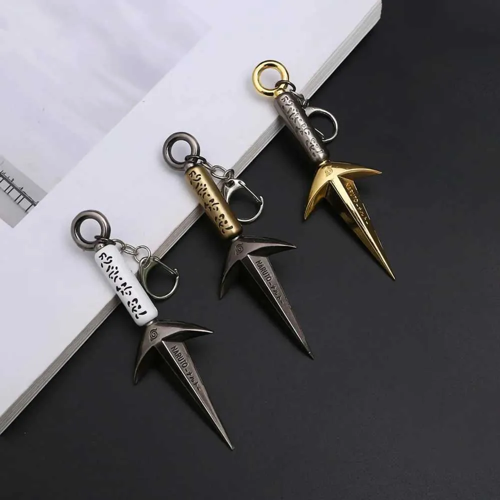 Anime Ninja Keychain Set: Minato Kunai Lanyard, Cool Motorcycle