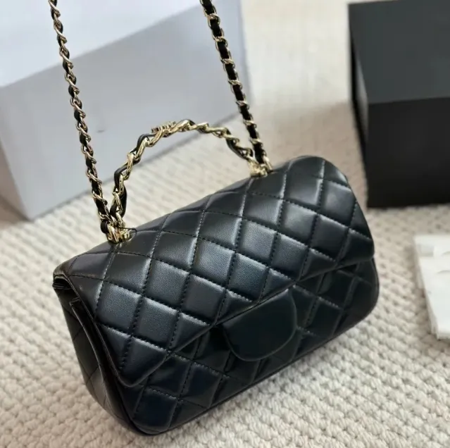Designer de luxo saco saco sacos de corrente bolsa de ombro crossbodywomen bolsa clássico diamante listra sacos de couro real bolsas de compras carteira de alta qualidade