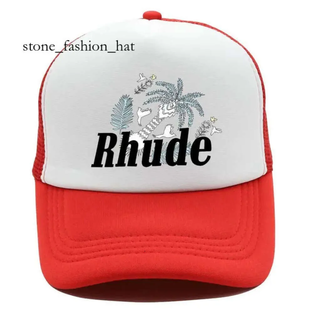 Adam Patchwork Beyzbol Rhude Cap Erkek Kadın Nakış Rhude Racing Cap Unisex Koleksiyonları Günlük Kamyon Şapkası Ayarlanabilir Rhude Hat 9209