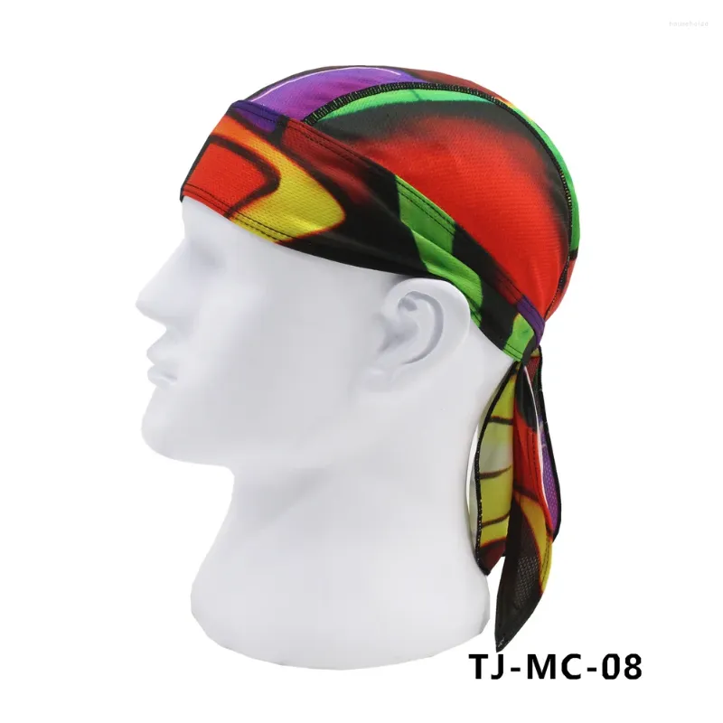 Bonés de ciclismo verão chapéu pirata de secagem rápida bicicleta de estrada boné esporte gorro equitação beisebol cabeça cachecol bandana masculino feminino