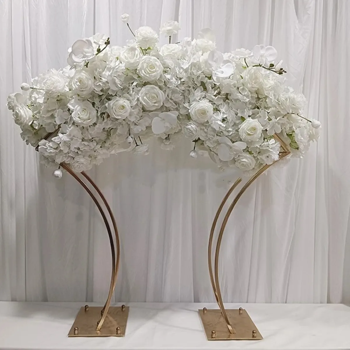 wedding table centerpieces artificial flower ball flower table centerpiece stands for event decoration floor table flower runner for wedding arrangement decor