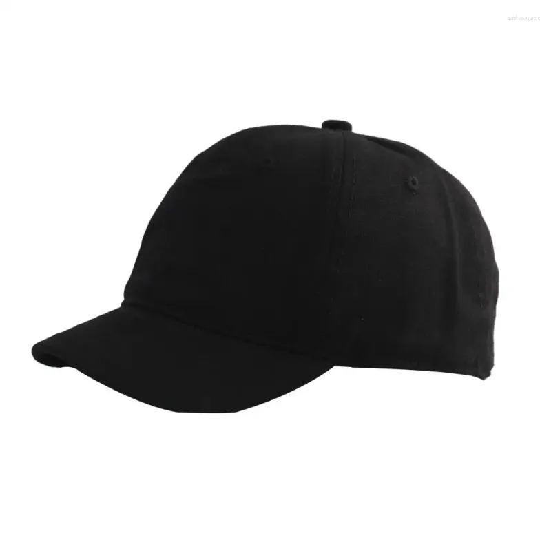 Ball Caps Chic Men Baseball Hat Anti-slip Washable Peaked Cap Hole Summer