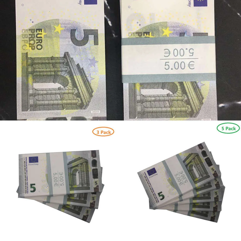 prop money 10 50 100 banconote false Copia film denaro finto billet euro 20 gioca Collezione e regali58W1AFY8NN7T