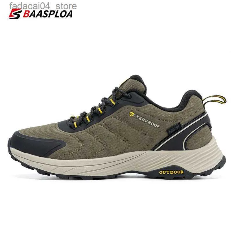 Zapatos con ruedas Baasploa nuevos zapatos de senderismo para hombres zapatillas antideslizantes zapatillas ligeras para exteriores zapatos impermeables para caminar para hombre Comforty 2022 Q240201