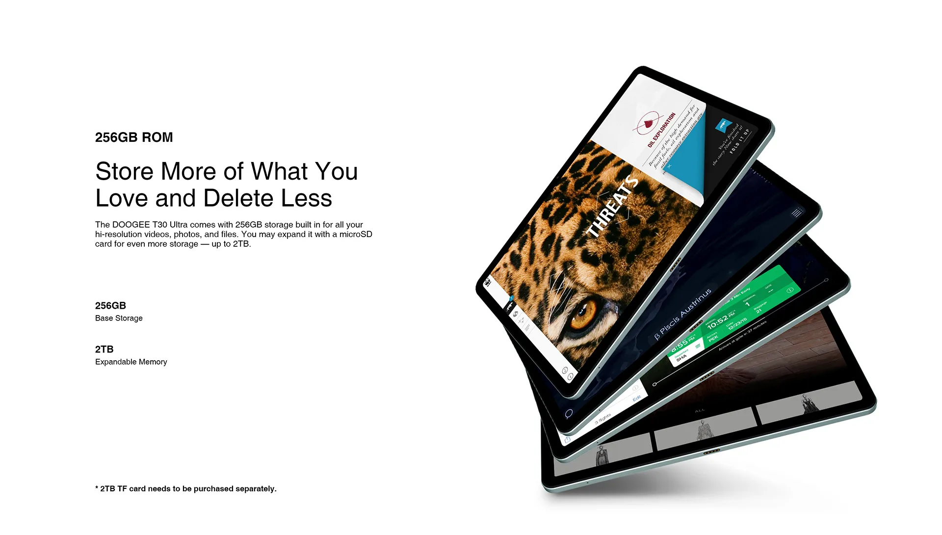 Doogee T30 Ultra 12-inch Tablet with Android 13 and 12GB Memory 