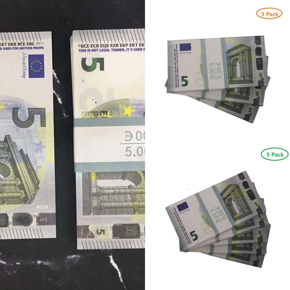 مصنع كامل الصين Prop Money 100 PCS Toy Dollar Bills واقعية كاملة الطباعة 2 فاتورة اللعب على الوجهين للحفلات للأطفال و Props 50233496LTJ