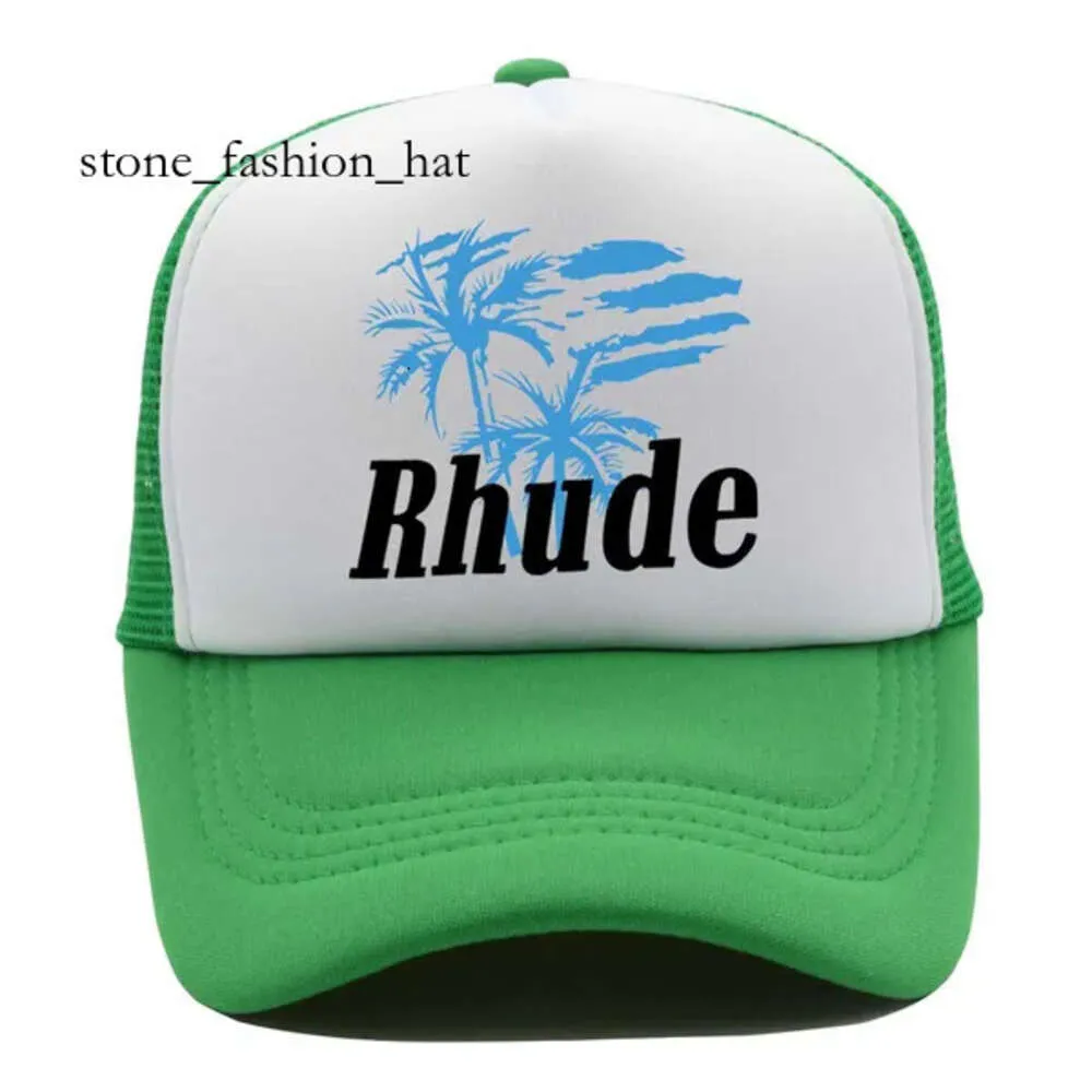 Ball Caps Rhude Modemerk Gedrukt Amerikaanse RHUDE Racing Cap Baseball Cap Ontwerpers Caps Zonnehoeden Heren Dames Bucket Hat Dames Snapback Hoeden Heren 7414