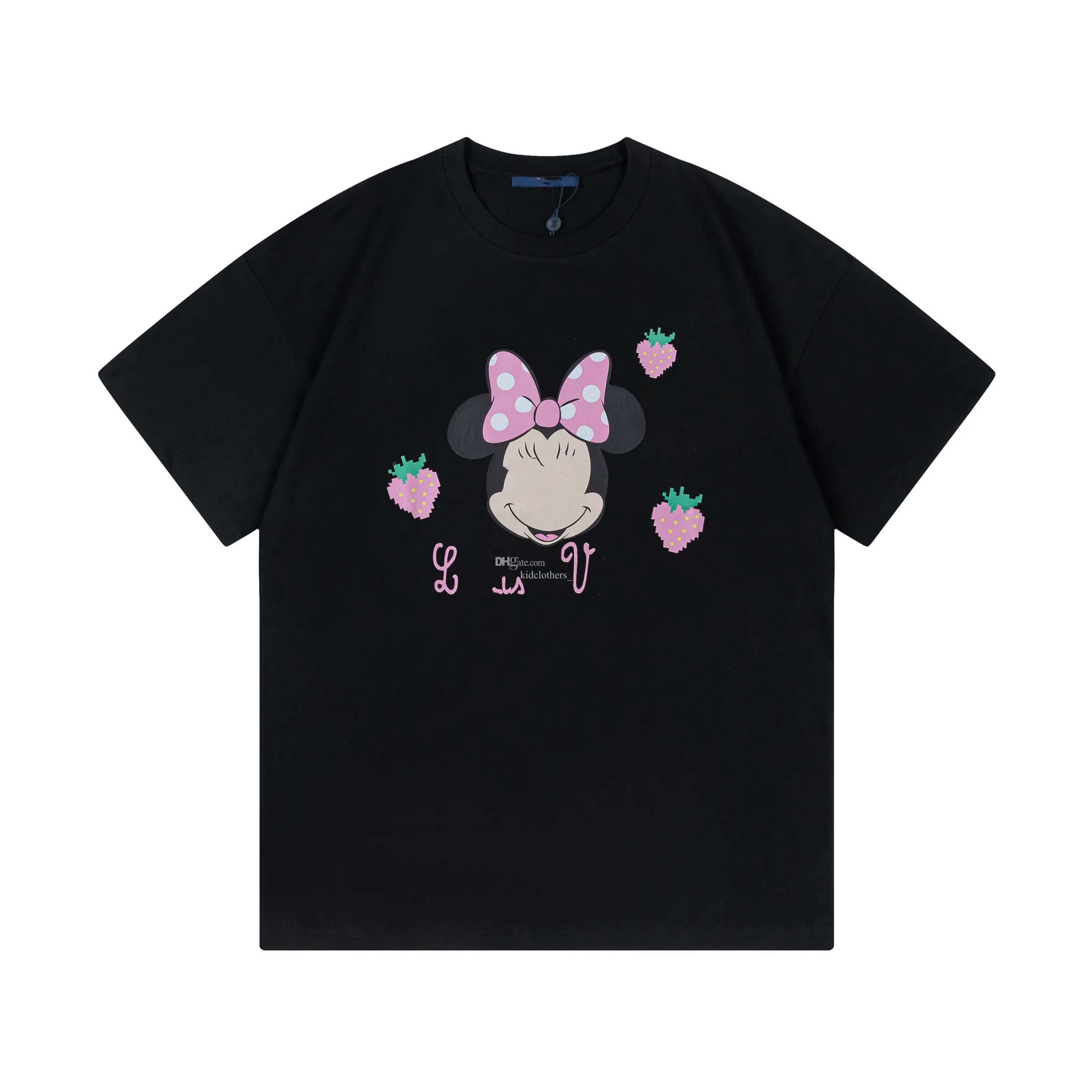 女の子の男の子Tシャツ夏ベイビーTシャツキッド短袖デザイナー服fasion 100％綿の快適な通気性のある子供ティートップブランド3スタイル