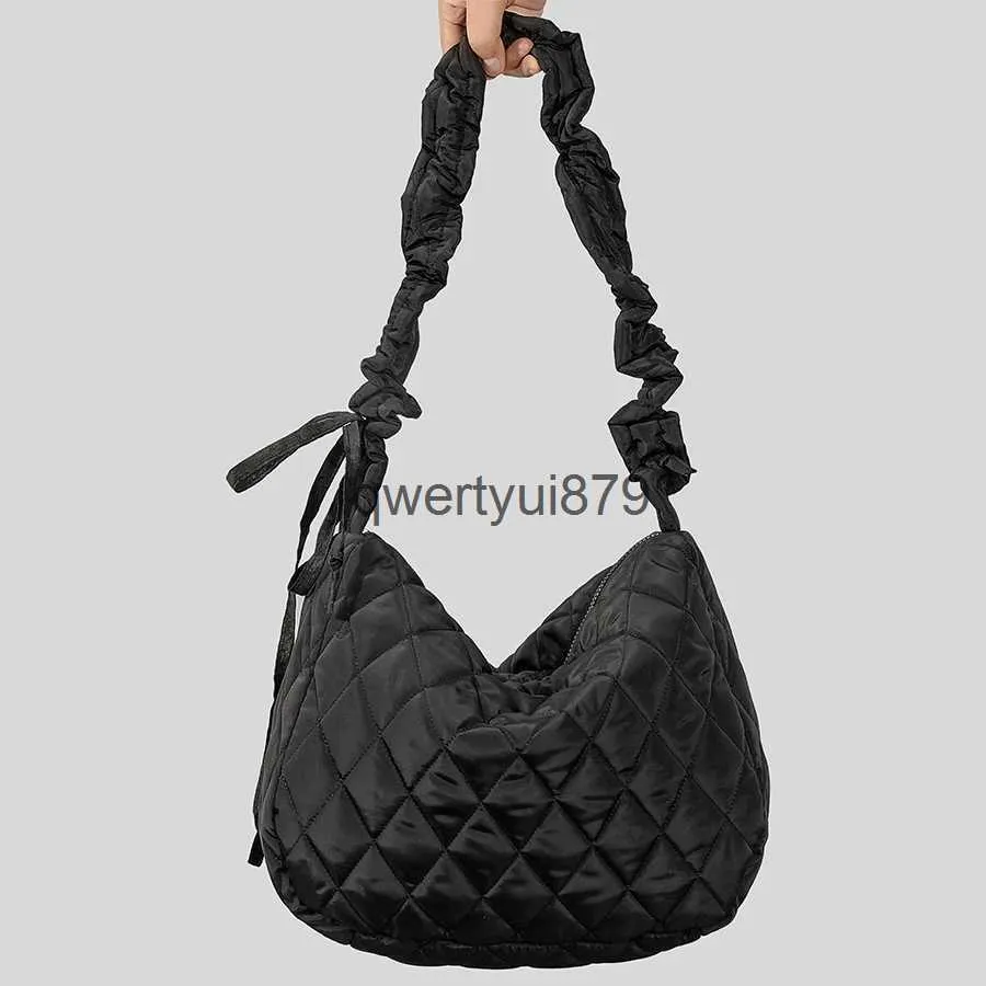 Torby na ramię swobodnie zorane na pikowane kobiety sulder z paskiem Crossbody Bag nylon ligt Weigt Large OBO TOTE 2023H2421