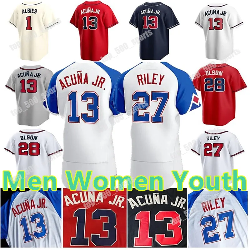 2024 Custom City Jersey 13 Ronald Acuna Jr.