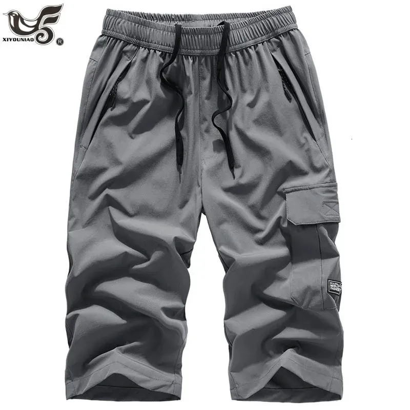 Plus size 7xl 8xl masculino esporte casual praia shorts para o verão ginásio basquete jogging correndo shorts masculino caminhadas calças de acampamento 240125