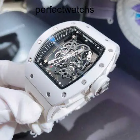 RICHARD MILLE RM055ホワイト 並行輸入品 DHgate.com:Richard Mille RM055 Ceramic White Automatic