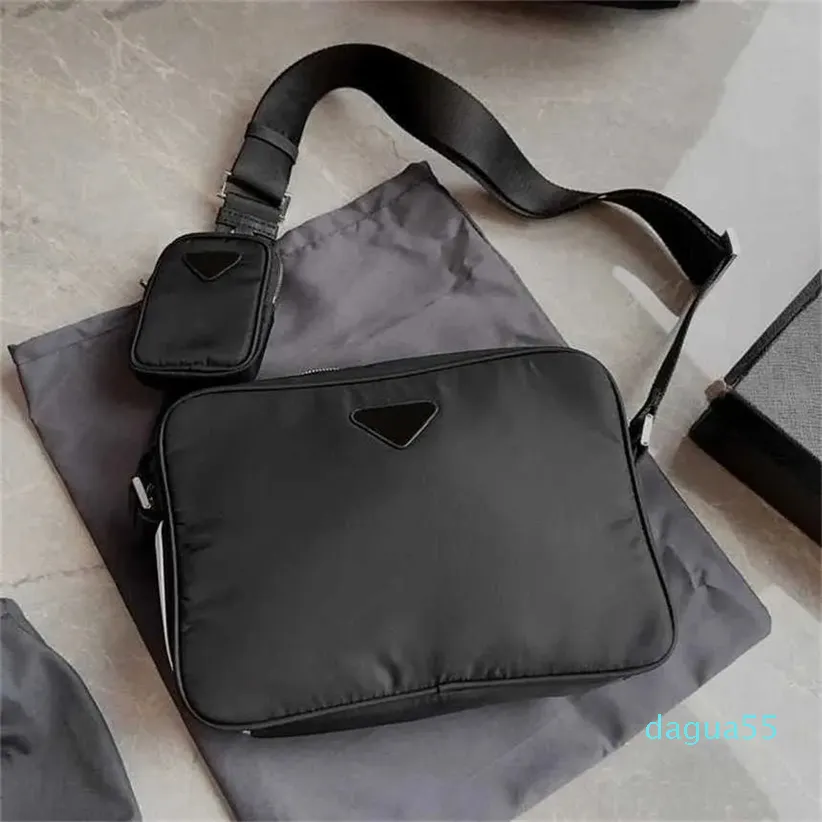 axelväskor pa designer väska svart totes för kvinnor bröst pack dam tote handväskor 2 i 1 nylon handväskor handväskor
