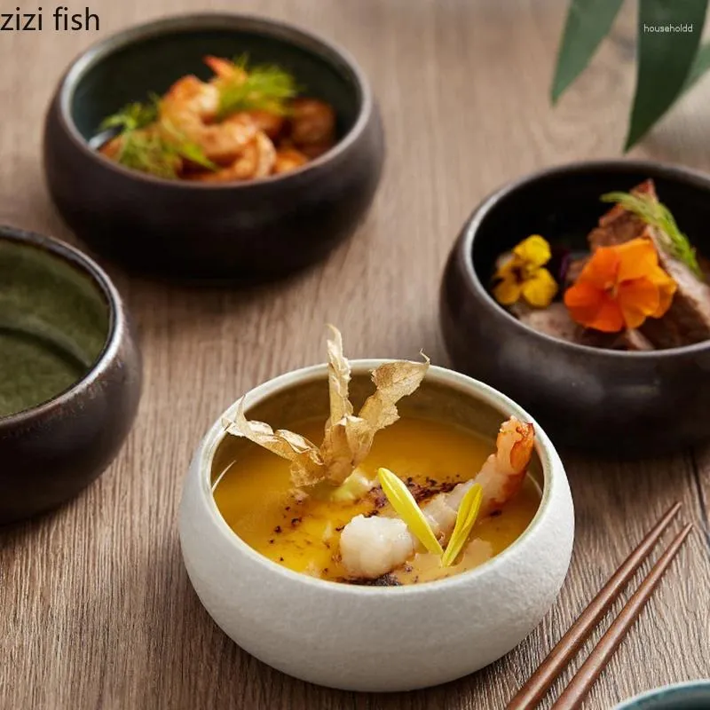 Tigelas Japonesas Tigelas de Macarrão Tigela de Cerâmica Sopa Salada Macarrão Sobremesa Utensílios de Cozinha Forno de Microondas Bakware