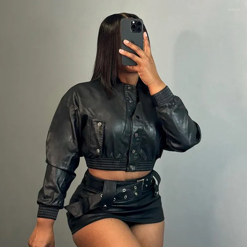 Y2K Leather Skirts Set For Women: Stand Collar, Long Sleeve, Single Breasted Jackets Perfect For Streetwear And Casual Wear From Dartcloth, $37.96 | DHgate.Com Y2K Leather Skirts Set For Women: Stand Collar, Long Sleeve, Single Breasted Jackets Perfect For Streetwear And Casual Wear From Dartcloth, $37.96 | DHgate.Com