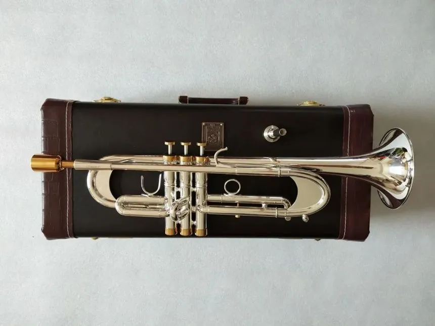 Trumpet LT190s 77 Instrument muzyczny BB Flat Trumpet Grading Preferowane profesjonalne występy trąbki