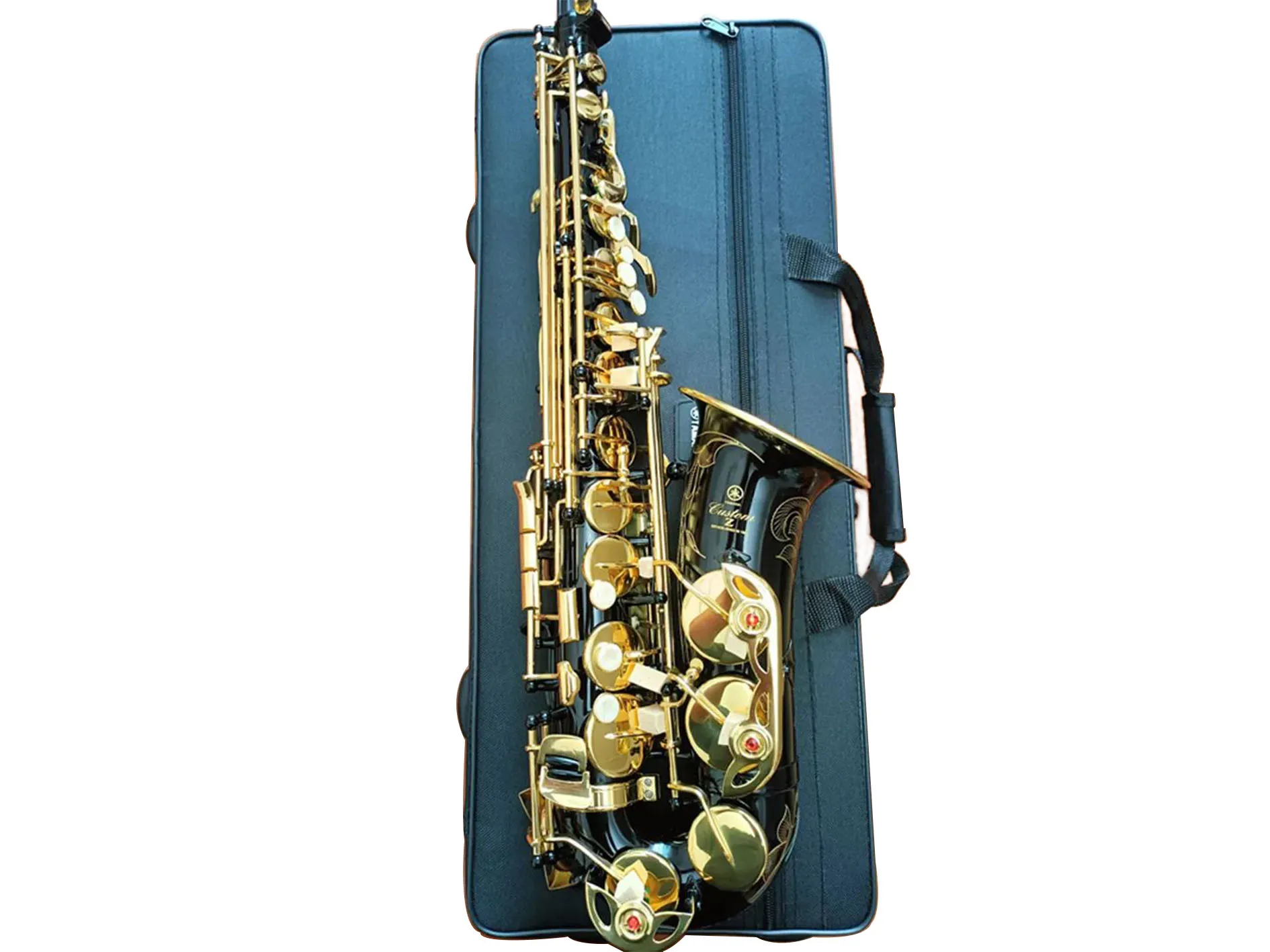 Det bästa svarta altsaxofonen YAS 82Z Japan Brand Alto Saxophone E-Flat Music Instrument med Case Professional Level