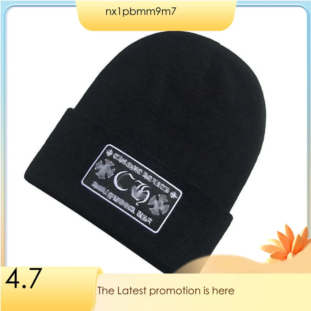 Ch Hoed Beanie Designer Winter Emmer Hoeden Warme Muts Motorkap Harten Mannen Vrouwen Hoofddeksels Dames Vrouwelijke Wol Chroom 476