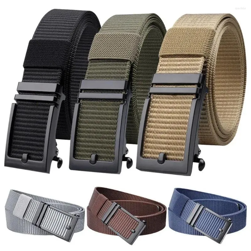 Cintos Acessórios de Moda Canvas Jeans Nylon Webbing Cintura Cinta Cinto Masculino Tecido