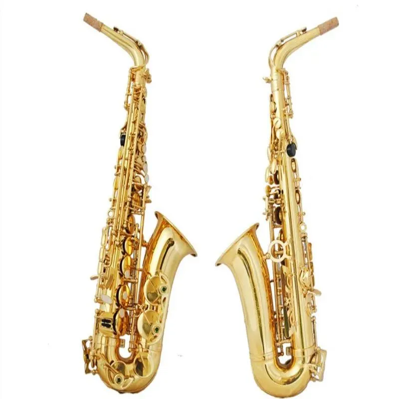 Ny Alto Saxophone Descending E-Tune Musical Instrument Professional Performance With Reed. Munstycke. Fall