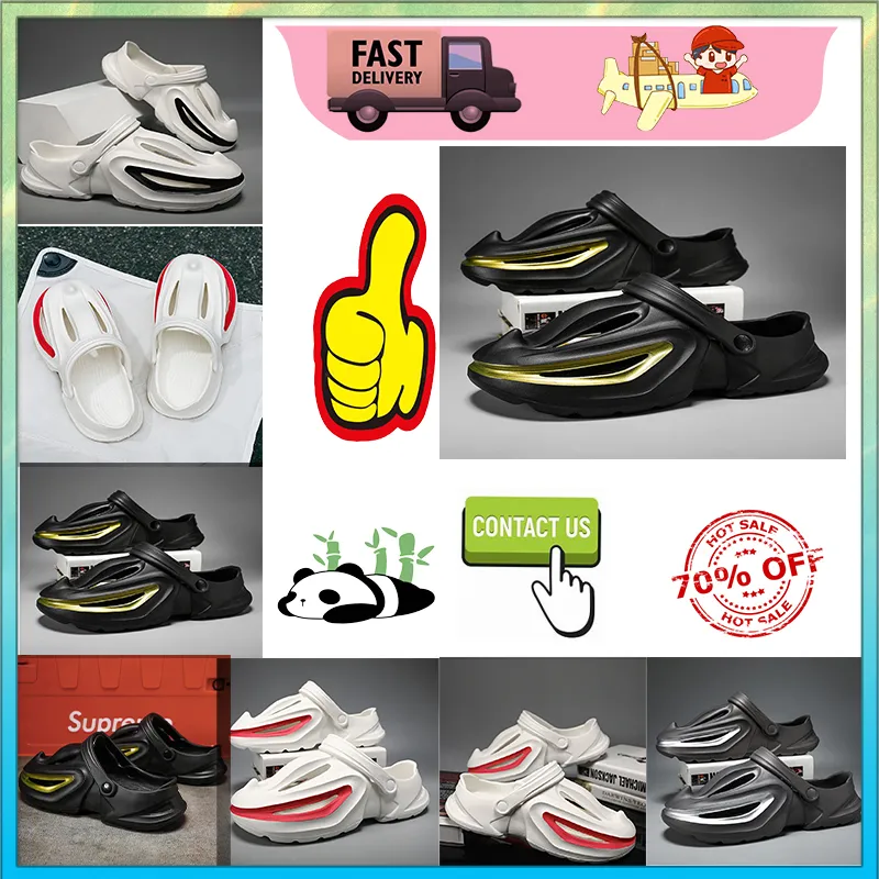 Designer-Plateau-Halbpackung-Hausschuhe, Sommer-Slider für Herren und Damen, Regenbogen-Sandalen, rutschfeste, verschleißfeste Sandalen, weiche, dicke, gepolsterte Hausschuhe