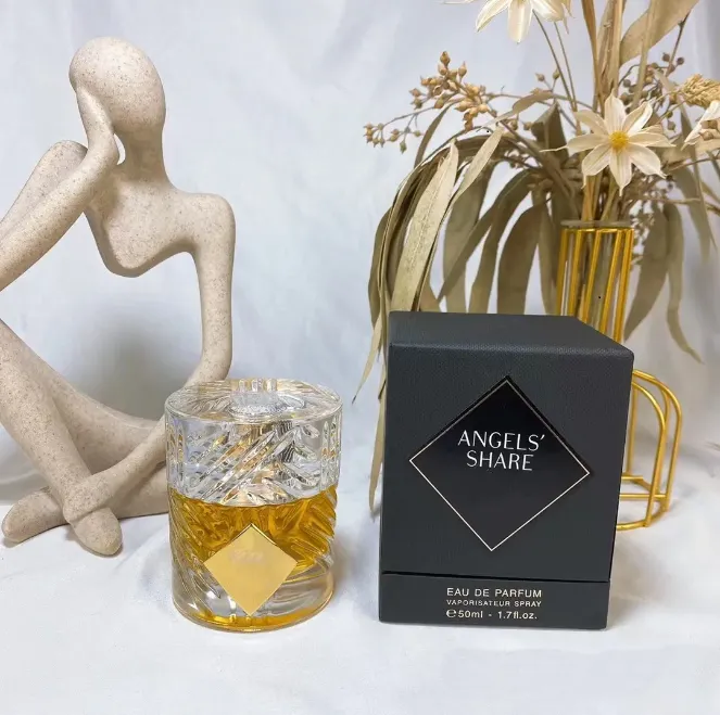 Perfume de luxo da marca Kilian ANGELS' SHARE ROSES ON ICE Good Girl Gone Gad para mulheres homens EAU DE PARFUM Spray Parfum Long Lasting Time High Fragrance 50ml